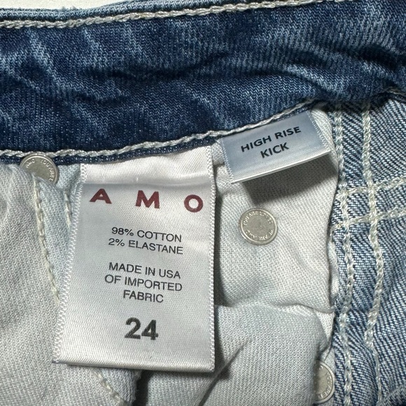 AMO High Rise Kick Jeans - Picture 6 of 7